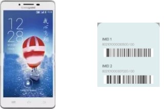 So sehen Sie den IMEI-Code in Coolpad K1