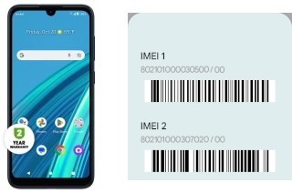 So sehen Sie den IMEI-Code in Debut S2