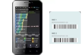 So sehen Sie den IMEI-Code in Cross A26