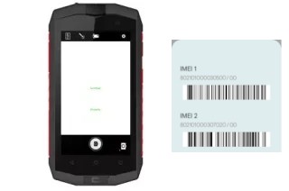 So sehen Sie den IMEI-Code in Crosscall Trekker-M1 Core