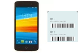 So sehen Sie den IMEI-Code in Ixion X245 Rock mini