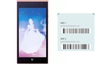 So sehen Sie den IMEI-Code in Mobile DM001C Princess