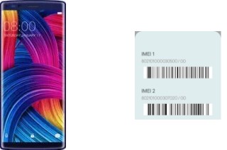 So sehen Sie den IMEI-Code in Mix 2