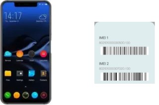 So sehen Sie den IMEI-Code in Elephone A4