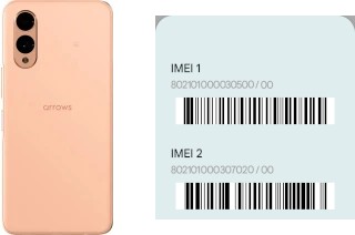 So sehen Sie den IMEI-Code in Arrows We2 M07