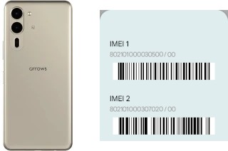 So sehen Sie den IMEI-Code in Arrows We2 Plus M06