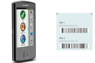 So sehen Sie den IMEI-Code in nuvifone A50