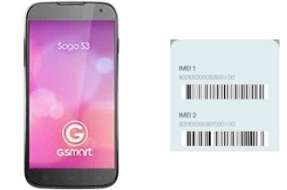 So sehen Sie den IMEI-Code in GSmart Saga S3