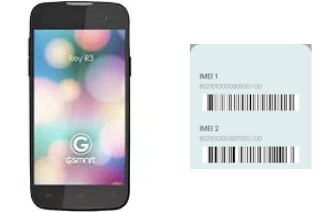 So sehen Sie den IMEI-Code in GSmart Rey R3