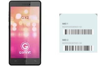 So sehen Sie den IMEI-Code in GSmart GX2