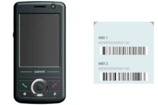 So sehen Sie den IMEI-Code in GSmart MS800