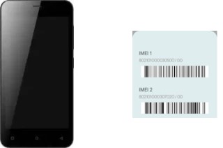 So sehen Sie den IMEI-Code in Pioneer P5 Mini