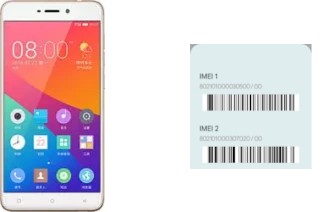 So sehen Sie den IMEI-Code in Gionee S5