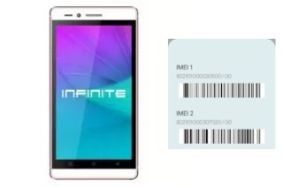 So sehen Sie den IMEI-Code in Infinite Hardy 1