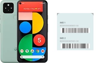 So sehen Sie den IMEI-Code in Pixel 5