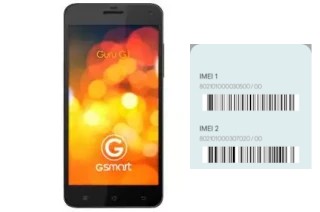 So sehen Sie den IMEI-Code in GSmart Guru G1