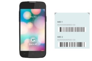 So sehen Sie den IMEI-Code in GSmart Rey R3