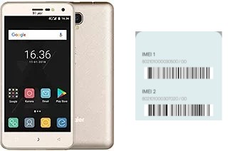 So sehen Sie den IMEI-Code in Haier G51