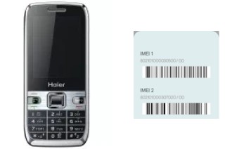 So sehen Sie den IMEI-Code in Haier U56