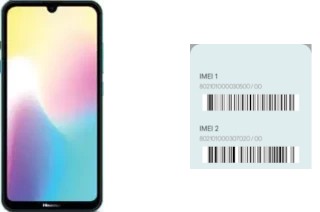 So sehen Sie den IMEI-Code in Infinity H30 Lite