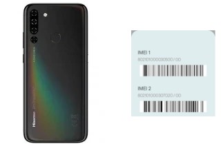 So sehen Sie den IMEI-Code in INFINITY H40 Lite