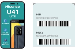 So sehen Sie den IMEI-Code in U41 Lite