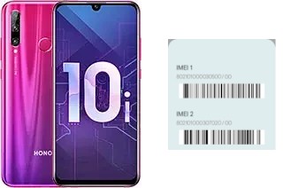 So sehen Sie den IMEI-Code in Honor 10i