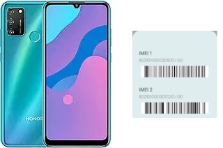 So sehen Sie den IMEI-Code in Honor 9A