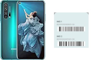 So sehen Sie den IMEI-Code in 20 Pro