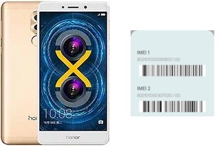 So sehen Sie den IMEI-Code in Honor 6X