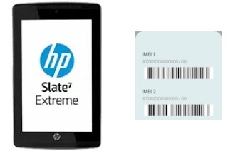 So sehen Sie den IMEI-Code in Slate7 Extreme