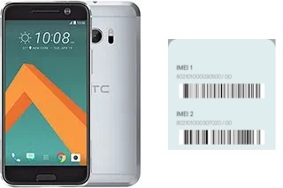 So sehen Sie den IMEI-Code in HTC 10