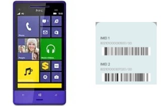 So sehen Sie den IMEI-Code in HTC 8XT