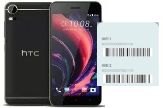 So sehen Sie den IMEI-Code in Desire 10 Compact