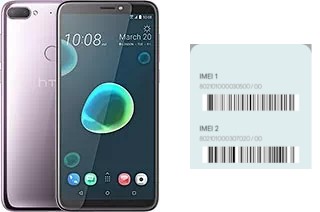 So sehen Sie den IMEI-Code in Desire 12+