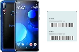 So sehen Sie den IMEI-Code in Desire 19+