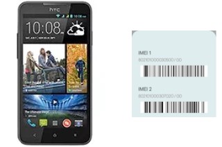 So sehen Sie den IMEI-Code in Desire 516 dual sim