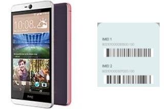 So sehen Sie den IMEI-Code in Desire 826 dual sim