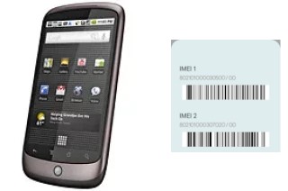 So sehen Sie den IMEI-Code in Google Nexus One