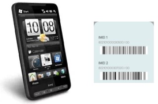 So sehen Sie den IMEI-Code in HTC HD2