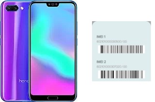 So sehen Sie den IMEI-Code in Honor 10