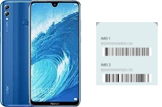 So sehen Sie den IMEI-Code in Honor 8X Max