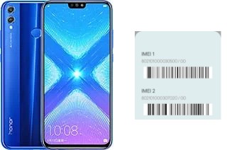 So sehen Sie den IMEI-Code in Honor 8X