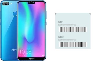 So sehen Sie den IMEI-Code in Honor 9N (9i)