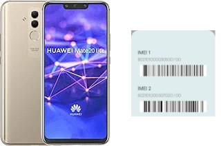 So sehen Sie den IMEI-Code in Mate 20 lite