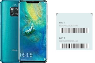 So sehen Sie den IMEI-Code in Mate 20 Pro