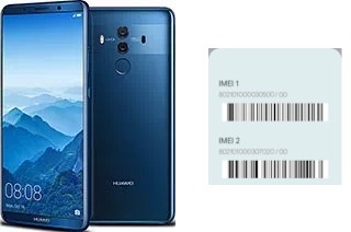 So sehen Sie den IMEI-Code in Mate 10 Pro