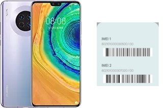 So sehen Sie den IMEI-Code in Mate 30