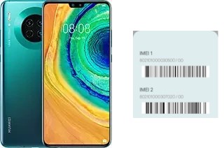 So sehen Sie den IMEI-Code in Mate 30 5G