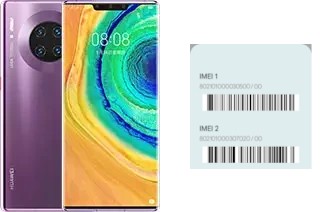 So sehen Sie den IMEI-Code in Mate 30 Pro